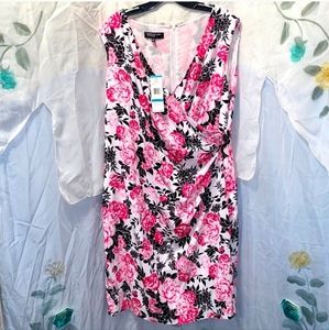 Jones collection floral dress sz 16